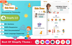 Kids Zone - Mega Toys and Fashion Shopify 2.0 Premium Responsive Theme