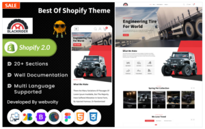 Blackrider - Mega Spareparts Shopify 2.0 Theme