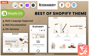 Ceramiry - Ceramic Interior Home Décor Shopify 2.0 Responsive Template