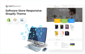 Software Store Responsive Shopify Theme