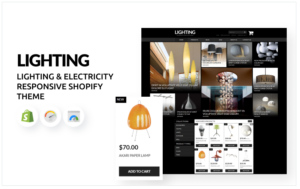 Lighting & Electricity Store Responsive Shopify Theme