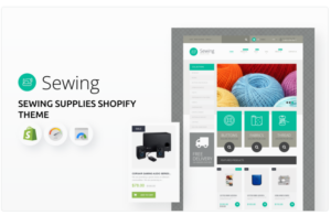 Sewing Supplies eCommerce Shopify Theme