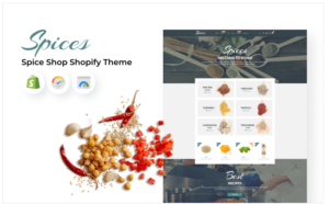 Responsive Spice Shop Shopify Theme