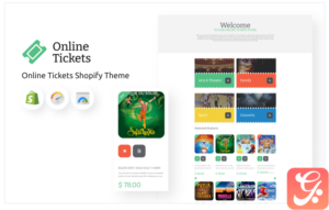 Online Tickets Shopify Theme