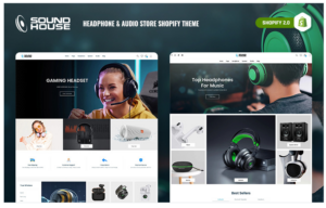 SoundHouse - Audio & Headphone Store Shopify Theme