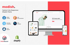 Modish - Multipurpose Fashion Shoes Shopify Template