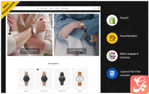 Timen - Watch Store Shopify Template