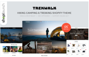 Trekwalk - Hiking Camping And Trekking Shopify Theme