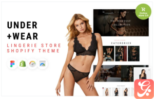 Under+Wear - Lingerie Store Shopify Theme