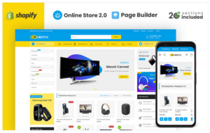 Robotics Electronics Store Shopify Theme