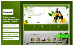 Cosmorubi Cosmetics shop - Multipurpose Premium Beauty Shopify 2.0 Theme