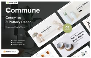 Commune - Ceramics & Pottery Decor Shopify Theme