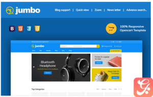 Jumbo - Fashion OpenCart Template