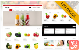 Fresh Fruits Store OpenCart Template