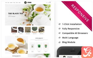 Lemon - Beverage Store Responsive OpenCart Template