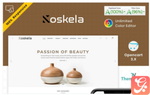 Koskela - Furniture Store OpenCart Template