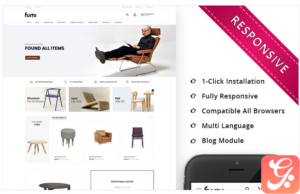 Furni - The Furniture Store Responsive OpenCart Template