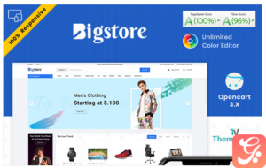 Big Store - Mega Electronics Shop OpenCart Template
