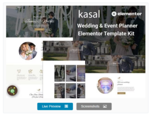 Kasal - Wedding & Event Planner Elementor Template Kit