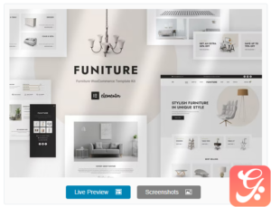 Funiture - Furniture Shop Elementor Template Kit