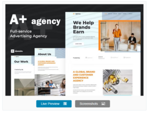 A-Plus Creative Agency Elementor Template Kit