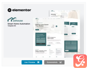 Zehouse - Smarthome Automation Elementor Template Kit