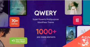 Qwery – Multi-Purpose Business WordPress Theme 3.0.0