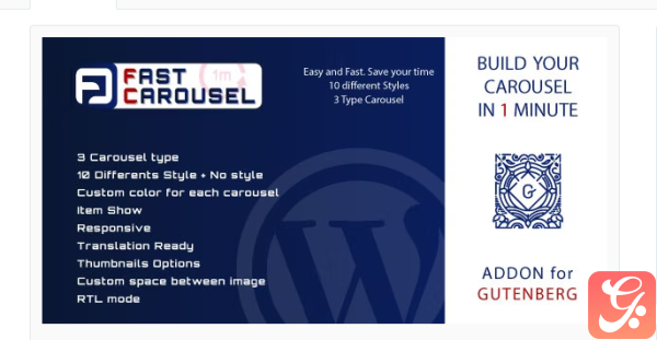 Fast Carousel for Gutenberg %E2%80%93 WordPress Plugin
