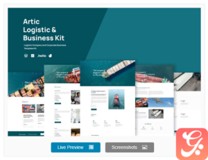 Artic - Logistics & Business Elementor Template Kit