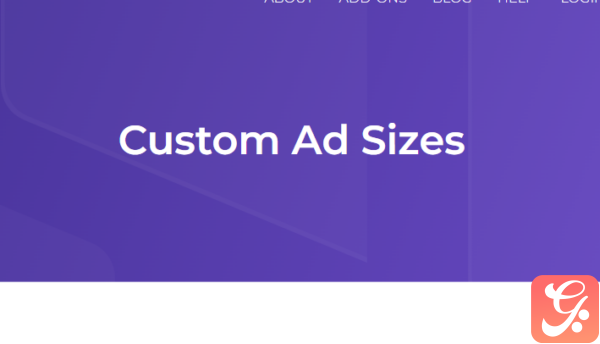 AdSanity %E2%80%93 Custom Ad Sizes