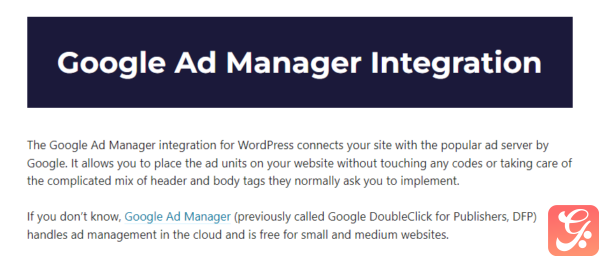 Advanced Ads Google Ad Manager Integration