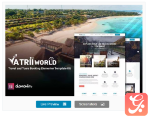 Yatriiworld – Travel & Tours Booking Elementor Template Kit