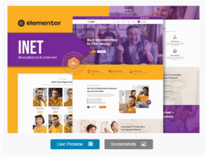Nabel - Influencer Marketing Agency Elementor Template Kit