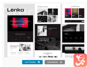 Lenka - Creative Digital Agency Elementor Template Kit