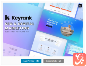 Keyrank - SEO & Digital Marketing Agency Template Kit