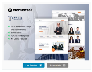 Insurve - Insurance Business Agency Elementor Template Kit