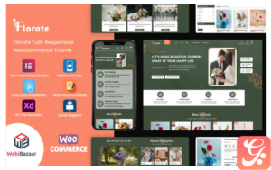 Florate - Flower Shop WooCommerce Responsive Theme
