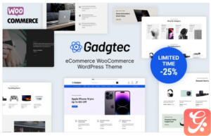 Gadgtec - Electronics and Mobile WooCommerce Theme