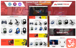 Game Freak - Game Store WooCommerce Theme