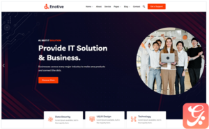Enotive - IT Solutions and Business WordPress Theme