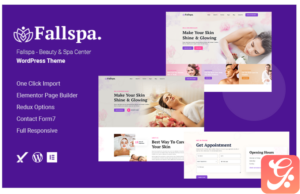 Fallspa - Beauty & Spa Center WordPress Theme