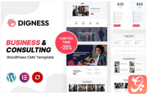 Digness - Consulting Business WordPress Theme
