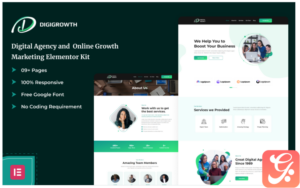Digigrowth - Digital Agency and Online Growth Marketing Elementor Kit