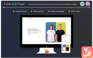 Creative Style - Clothing and Accessories Print Store Woocommerce Wordpress Theme