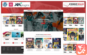 Comic Max - Anime & Manga Stories WordPress Theme