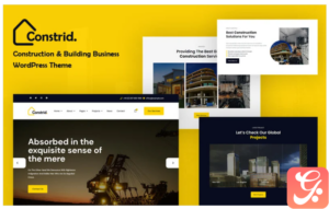 Constrid - Construction & Building Business WordPress Theme