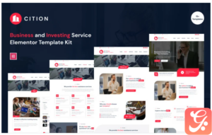 CITION - Multipurpose Business Elementor Template Kit