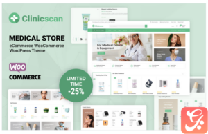Clinicscan - Medical and Drug WooCommerce Theme