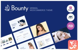 Bounty - Minimal WooCommerce Theme for Beauty