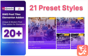 Blog Post Tiles WordPress Plugin For Elementor